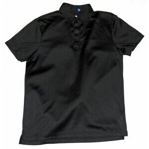 J. Lindeberg Men's Regular Fit Short Sleeve Golf Solid Stretch Shirt Size Medium